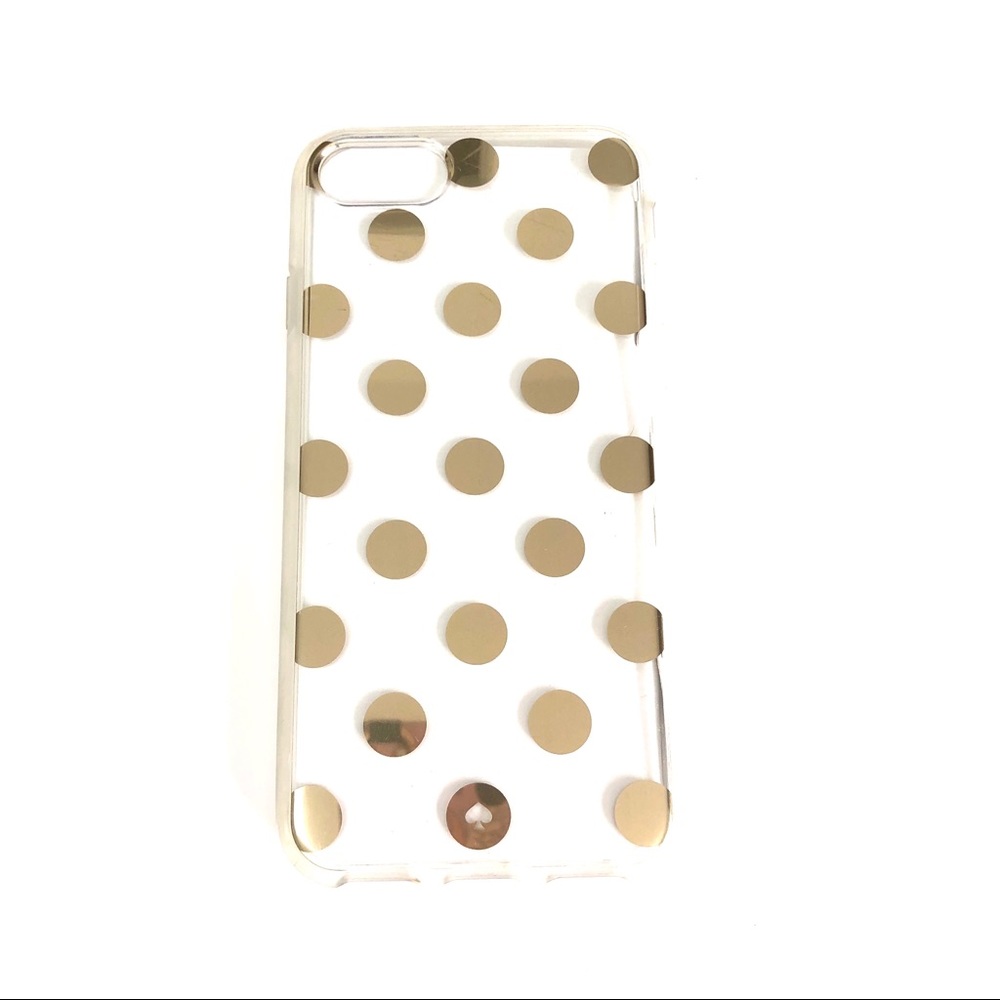♥️ NEW! KATE SPADE SYLISH TRANSPARENT & GOLD
